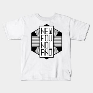 NL Line Badge || Newfoundland and Labrador || Gifts || Souvenirs || Clothing Kids T-Shirt